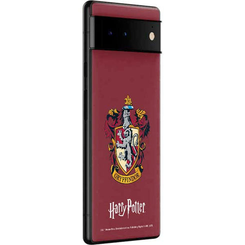 Wizarding World Harry Potter Gryffindor House Crest Google Pixel 6 Skin
